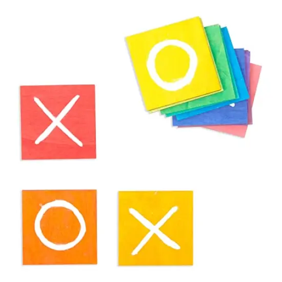 60 Pieces 2x2 Wood Squares for DIY Crafts, Unfinished Wooden Cutout Tiles for Painting {3}