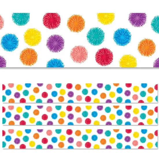 Pom Dots EZ Border, 48 Feet, 3 Packs {1}