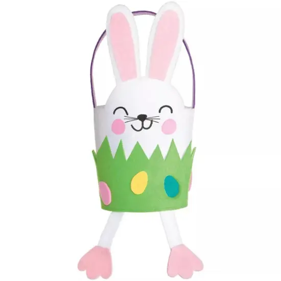 Felt Easter Basket Bunny, 1ct {1}