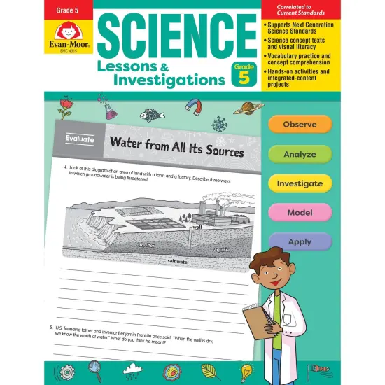 Science Lessons and Investigations, Grade 5 {1}