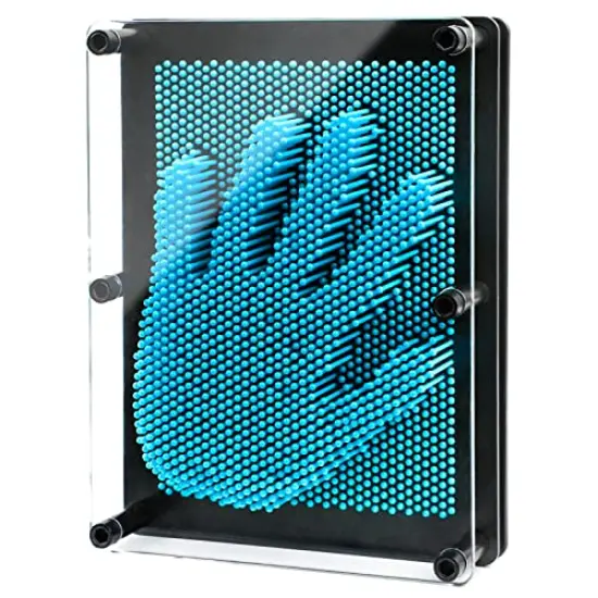 Pin Art Board Pin Art Toy for Kids, Sensory Toys for Age 3, 4, 5, 6, 7, 8, 9, 10+ Years Old Kids Boys Girls, Toddler Toys Birthday Gifts Baby Girl Boy Gifts Fidget Toys(Blue) {2}