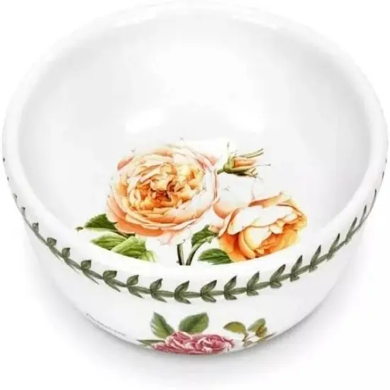 Portmeirion Botanic Roses Set of 4 Fruit Salad Bowl with Assorted Rose Motif {2}