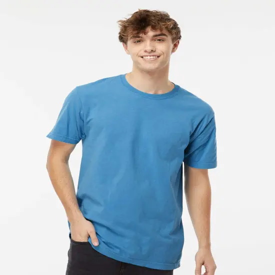 M&O&reg; Vintage Garment-Dyed Crew Neck Short Sleeve T-Shirt Blossom {3}