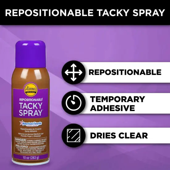 Aleene&rsquo;s Repositionable Tacky Spray 10 oz. {2}