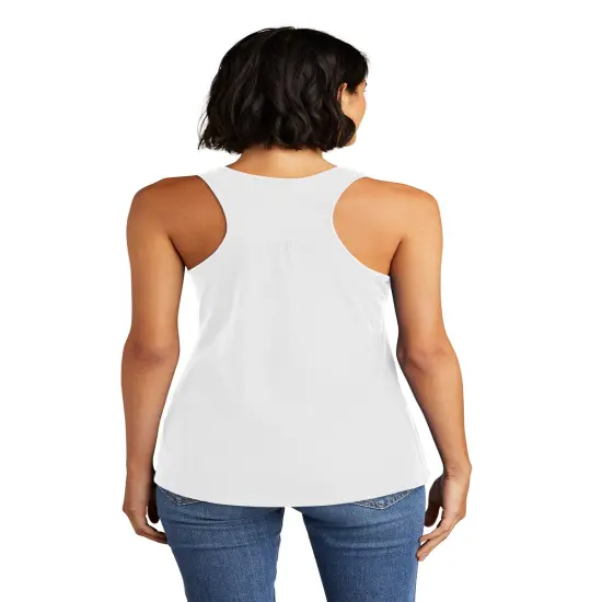 District&reg; Women&rsquo;s Racerback Tank Recycled Blend Scoop Neck Tee Grey frost {3}