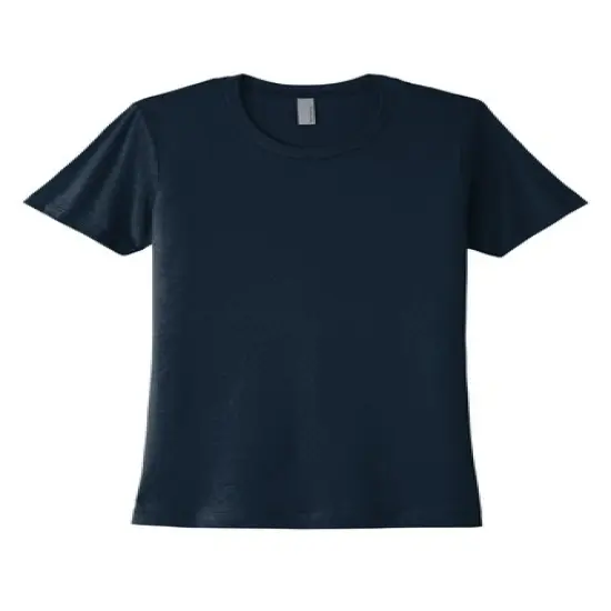 Next Level&reg; Women&rsquo;s Cotton Crewneck Short Sleeve Tee Midnight navy {1}