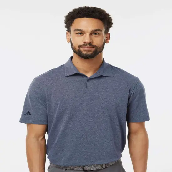 Adidas&reg; Blend Polo Black {5}