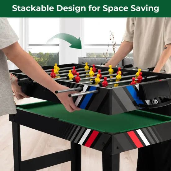 4-in-1 Multi Game Table With Pool Billiards {2}