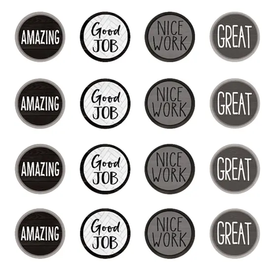 Modern Farmhouse Mini Stickers, 378 Per Pack, 12 Packs {2}