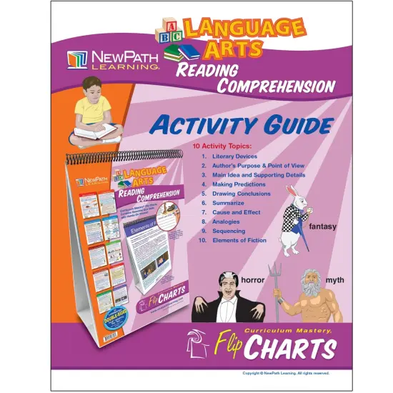Reading Comprehension Flip Chart Set, Grades 4-8 {3}