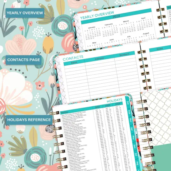 2025-2026 Planner - 2025-2026 Academic Planner form July 2025 to June 2026, Calendar Planners with Inner Pocket, Premium Paper, 6.4&lsquo;&rsquo; x 8.3''' {4}