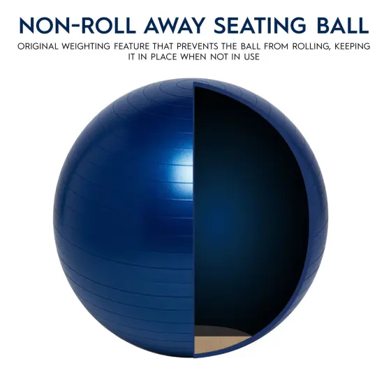 Balance Ball, 55cm, Blue {4}