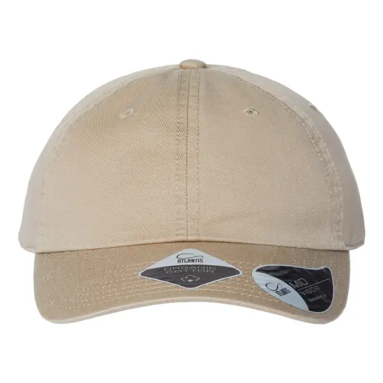 Atlantis Headwear&reg; Sustainable Dad Hat Khaki {1}