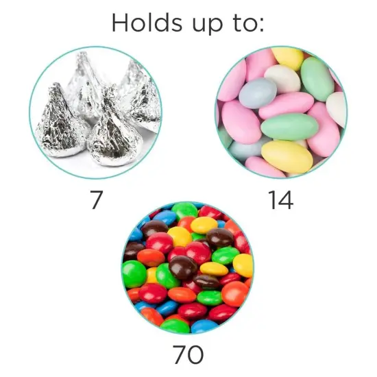 12 Pieces Metallic Champagne Bottle Container DIY Favor, One Size, Clear, Gold {4}