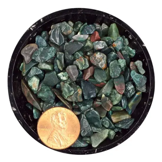 Bloodstone Tiny Crystal Chips &ndash; Size S1 {2}