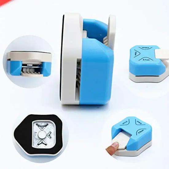 Paper Corner Rounder 3 in 1 （R4mm+R7mm+R10mm）， Punches for Crafts， Cutter ，Envelope Punch Board ，Hole Puncher， Laminate, DIY Projects, Photo Cutter,Card Making Scrapbooking and Journaling {4}