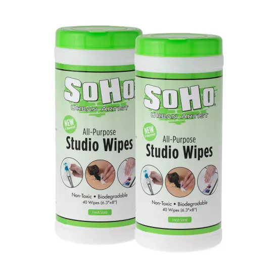 Soho Urban Artist Cleaning Wipes {1}