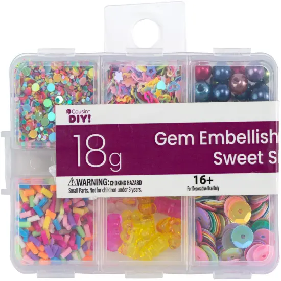 CousinDIY Gembellishment Pack 18g-Sweet Shop {1}