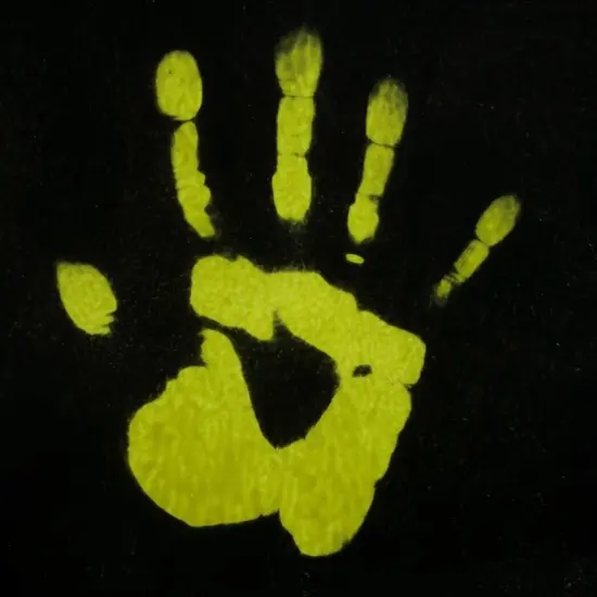 Universal Magic Paints Thermochromic Heat Sensitive for Secret Messages Color Changing T-Shirts & Shoes Black to yellow {3}