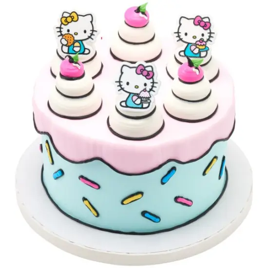 Hello Kitty and Mimmy Cupcake Rings, 12ct {6}