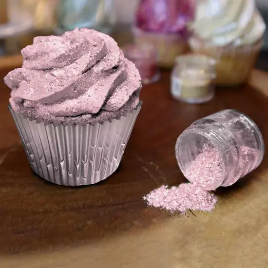 Bakell - Soft Pink Tinker Dust (5g, 1x Jar) Edible Glitter for Food, Desserts, and Beverages! {3}