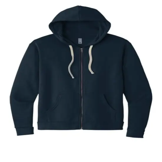 Next Level&reg; Unisex Santa Long Sleeve Cruz Zip Hoodie Midnight navy {1}