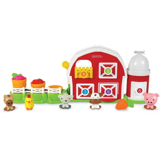 Peekaboo Learning Barn Play Set {2}