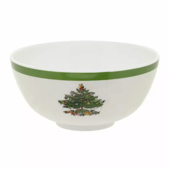Spode Christmas Tree 6 Inch BPA-Free Melamine Bowls, Set of 4 {3}