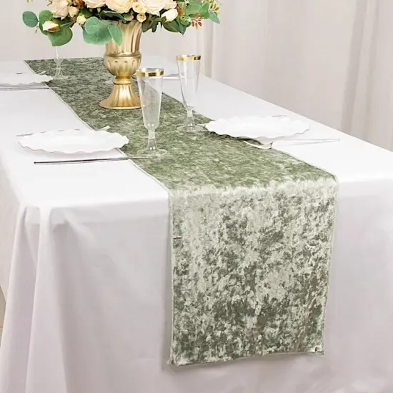Crushed Velvet Table Runner {1}