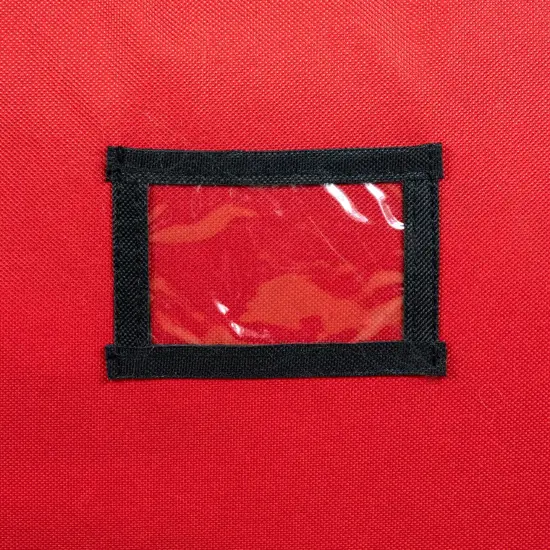 Northlight 65" Red and Black Artificial Christmas Tree Storage Bag {7}