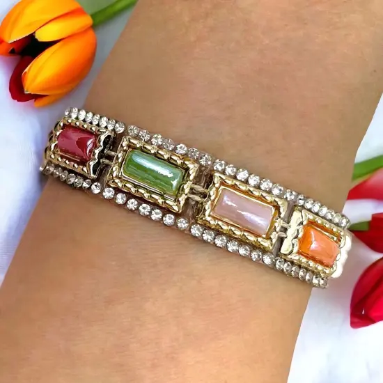 5 yards of Priya 1/2"Rhinestone Beaded Iron-On Trim {6}