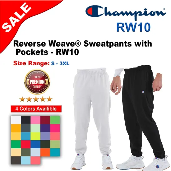 Champion&reg; Reverse Weave Sweatpants with Pockets Oxford grey {2}