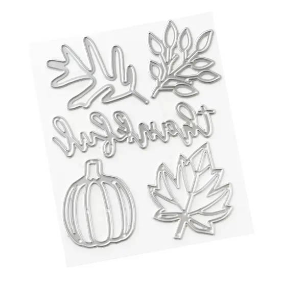 American Crafts Farmstead Harvest Metal Die Set-5/Pkg {4}