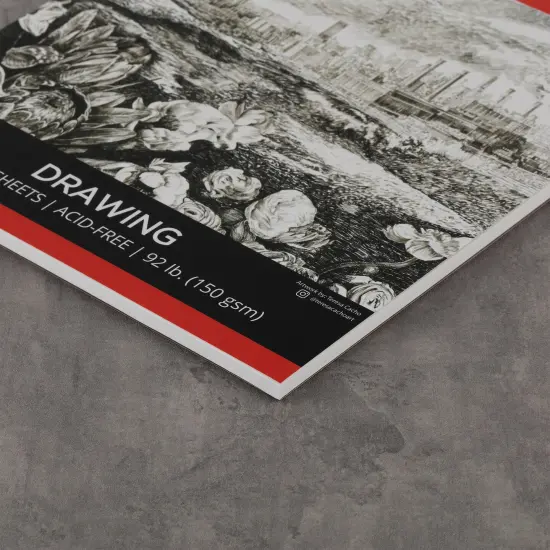 SoHo Soft Cover Drawing Pads - Assorted Sizes {3}