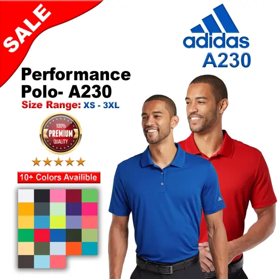 Adidas&reg; Performance Polo Black {2}