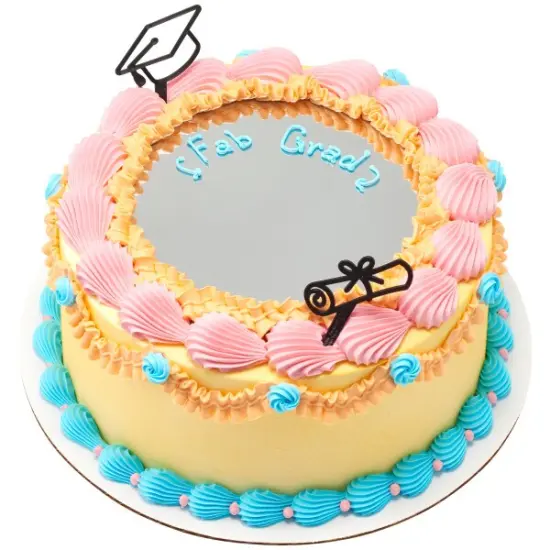 Mirror Layon Cake Decoration, 1ct {4}