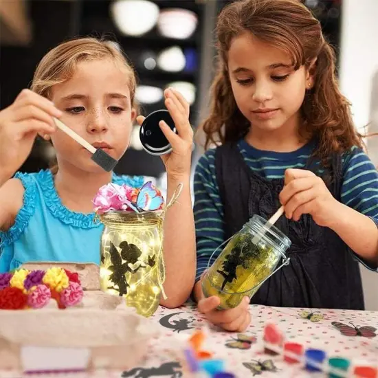 DIY Fairy Lantern Craft Kit Night Light Toy Set Christmas Gift {2}