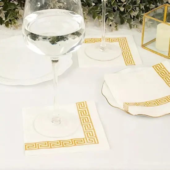 20 Paper Cocktail Napkins {3}