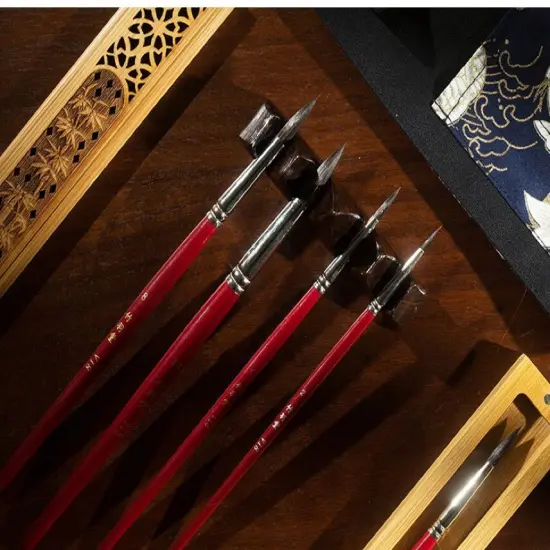 ZY TANG V18 Natural Squirrel Hair Brush {2}