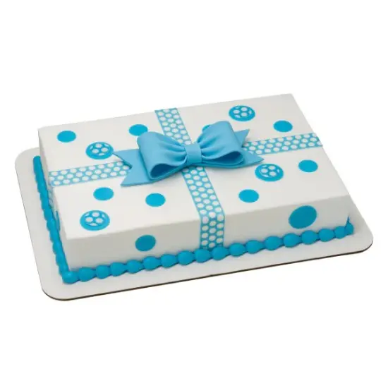 Pastel Assortment Gum Paste Bows cake toppers {1}