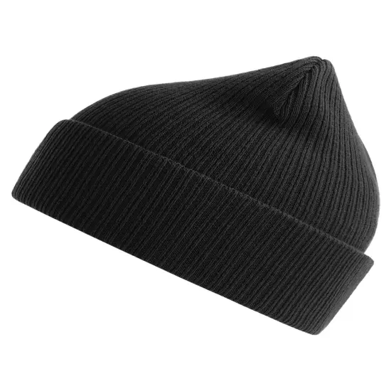 Atlantis Headwear&reg; Sustainable Cuffed Beanie Navy {4}
