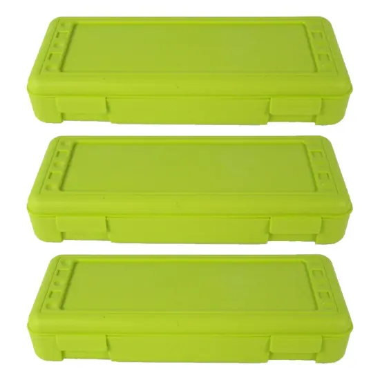 Ruler Box, Lime Opaque, Pack of 3 {1}