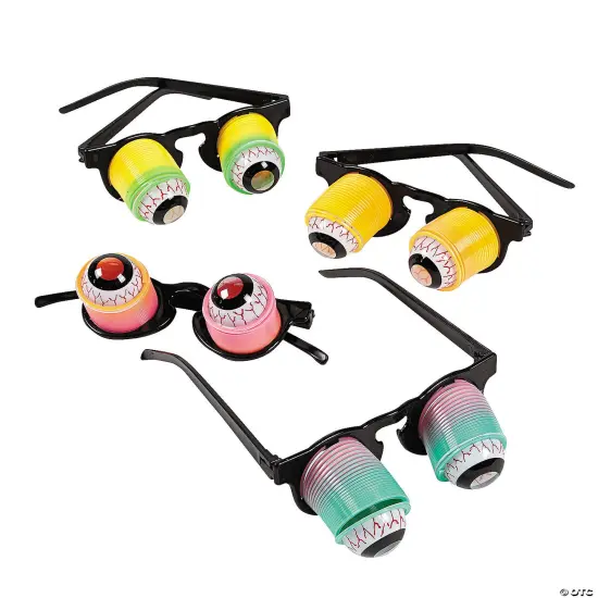Kids Hanging Rainbow Goo-Goo Eyeglasses- 12 Pc. {2}