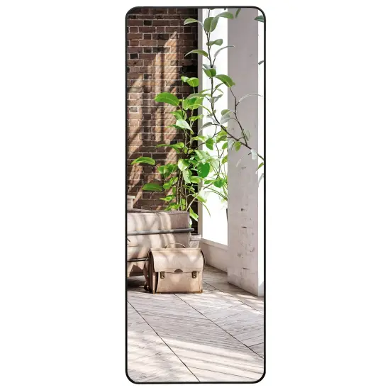 Americanflat Framed Round Mirror - Circle Mirror for Bathroom, Bedroom, Entryway, Living Room - Large Black Circle Mirror for Wall D&eacute;cor {1}