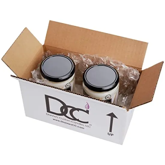 2 Pieces Vanilla Two Pack Odor Eliminating Highly Fragranced Candle - Eliminates 95% of Pet, Smoke, Food, and Other Smells Quickly - Up to 80 Hour Burn time - 12 Ounce Premium Soy Blend {6}