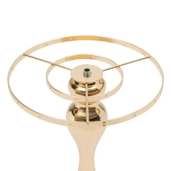 10pcs Crystal Flower Vases Gold Flower Stand for Wedding Table Centerpieces {3}