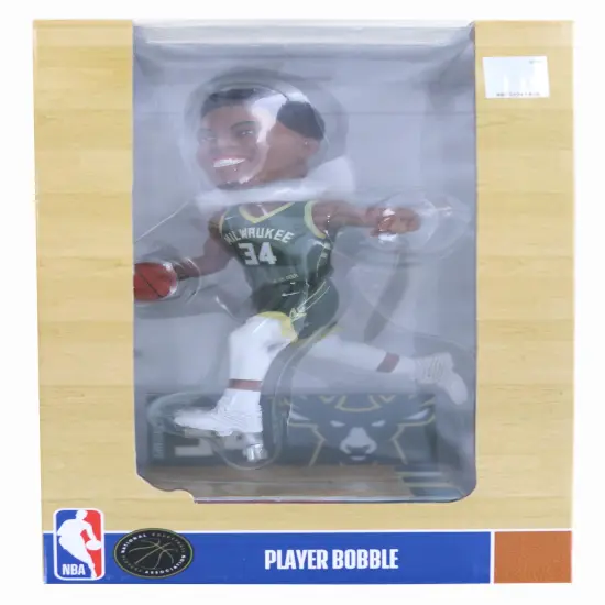 Milwaukee Bucks G. Anetetokounmpo #34 Big Ticket Series NBA Bobblehead {3}