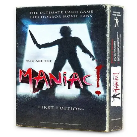 You are The Maniac! The Horror Movie Card Game {1}