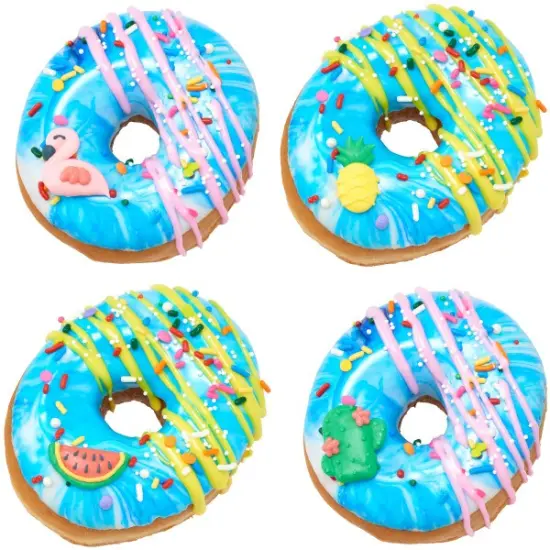 Tropical Vibes Royal Icing Decoration 12ct {2}