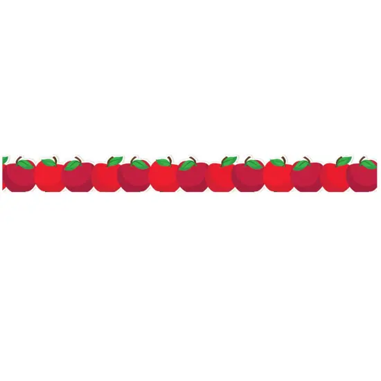 Apple Die-Cut Extra Wide Deco Trim&reg;, 37 Feet Per Pack, 6 Packs {3}